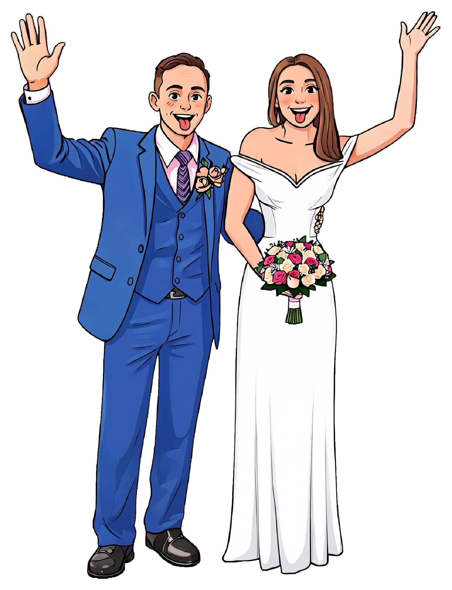 Wedding couple